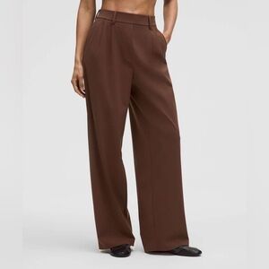 Lululemon Daydrift High Rise Trouser sz Small Tall Lava Cake Brown